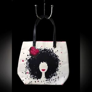 Hearts & Curls Tote Bag